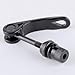 Ostart Black Bike Bicycle Quick Release Seatpost Seat Clamp Front Hub Skewer