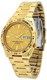 Seiko 5 #SNKE06 Men's 50M Gold Tone Self Winding Autoamtic Watch