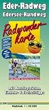 Radwanderkarte Eder-Radweg, Edersee-Rundweg: mit Ausflugszielen, Einkehr- & Freizeittipps, wetterfest, reissfest, abwischbar, GPS-genau - 1:50000: .. - reissfest, abwischbar, recycelbar, GPS-genau - Publicpress