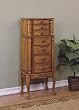 Powell 604-315 Woodland Oak Jewelry Armoire
