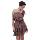 Morgan - Robe bustier  volants - femme