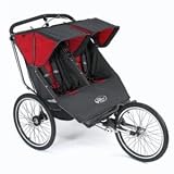 Baby Jogger 2007 Performance 20 Double Stroller - Black/Red