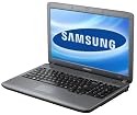 Samsung R530 Nalan 39,6 cm (15,6 Zoll) Notebook (Intel Core 2 Duo T4300 2,1GHz, 4GB RAM, 320GB HDD, Intel GMA 4500MHD, DVD, Win 7 HP) schwarz