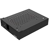 ORICO Tool Free 3.5" to 5.25" Bay Hard Disk Drive HDD Mounting Bracket Adapter Metal Kit for 5.25" CD-ROM Slot - Black(1105SS)