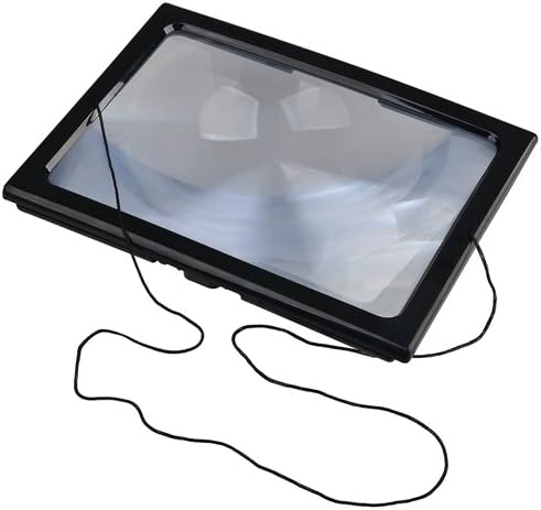 CommonByte Black Reading Magnifying LED Light Glass