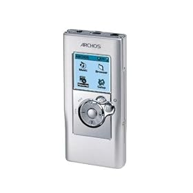 Archos Gmini XS100 4 GB Pocket Music Player (Silver)