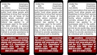 CERTIFIED SERVICE DOG ID Badge Bundle - 2 Dog's Custom ID Badges & 1 Handlers ID Badge - Vertical Design#2 - These Are Small Plastic Cards With Round Hole For A Split Ring - Each Card Is 1 1/4" By 2 1/4" - Made For Small & Medium Dogs - Made By Dean & Tyler