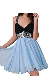 Girls Chiffon Open-Back Bandage Dress/Prom Dress 