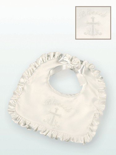 Bearington Baby - Blessings Christening Bib (Girl) Bearington Baby - Blessings Christening Bib (Girl)