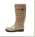CLEARANCE Tamara Henriques - Women's Guncheck Hunter Rain Boots