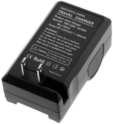 NB-6L NB6L Battery Charger with Car Charger Adapter for Canon Digital Camera &amp; Camcorder by NB6L