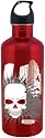 Vessel SKC-4463 44-Ounce Skull City Bottle, Red