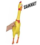 18 Squawkin Rubber Chicken Novelty GAG Joke Toy