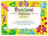 Preschool Classic Diploma Certificate by Trend