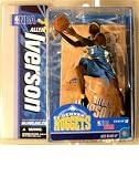 McFarlane Toys NBA Sports Picks Series 12 Action Figure Allen Iverson 2 (Denver Nuggets) Blue Jersey