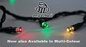 Solar Christmas lights 120 superbright LED's Multi Colour Multi Function