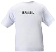 BRASIL - BRAZIL - Country-series - Heather Grey or White T-shirt