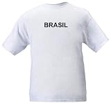 BRASIL - BRAZIL - Country-series - Heather Grey or White T-shirt
