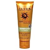Jason Sunbrellas Natural Sun Care Complete Sunblock, SPF 26 4 fl oz, (Pack of 3)