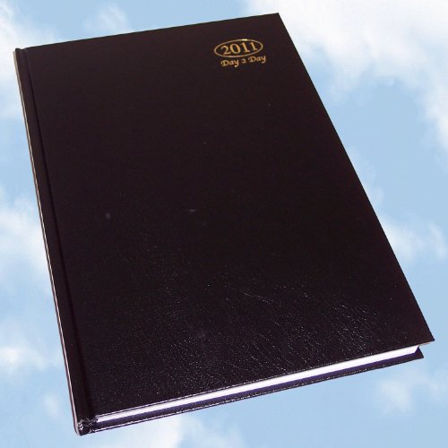 Diary A5 day to a page 2011 office quality desk