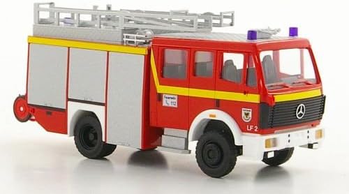 Mercedes MK88 1222, Fire department Dortmund , 1998, Model Car, Ready-made, Busch 1:87