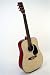 Crescent 41" Natural Acoustic Dreadnought Guitar with Gig Bag and Accessories