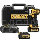DEWALT DCF883M2 20-volt MAX Lithium Ion 3/8-Inch Impact Wrench Kit with Hog Ring