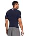 Under Armour Men's HeatGear Sonic Compression Short Sleeve, Midnight Navy/White, XX-Large