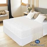 Night Therapy 13" Deluxe Euro Box Top Spring Mattress - Queen FREE SHIPPING ....