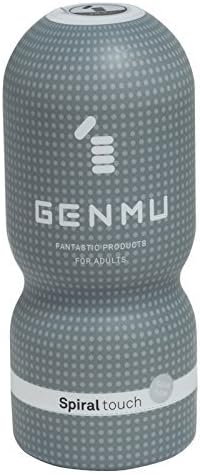 GENMU Spiral Touch Male Masterbator from Japan (Reusable, comes with one pack of lotion)
