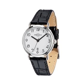 Chronostar - R3751123645 - Forever - Montre Femme - Quartz Analogique - Cadran Blanc - Bracelet en Cuir Noir