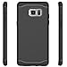 Galaxy Note 7 Case, LK [Armor Shield] Shock Absorbent Dual Layer Hard PC Cover + TPU Inner Hybrid Defender Case For Samsung Galaxy Note 7 (Black)