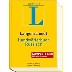 Langenscheidt Handw�rterbuch Russisch: Russisch - Deutsch / Deutsch - Russisch. �ber 140 000 Stichw�rter und Wendungen