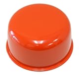 Chevy/Ford/Mopar Orange Steel Breather - Smooth