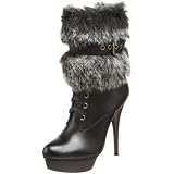 Steve Madden Womens Claus Faux Fur Lined Boot