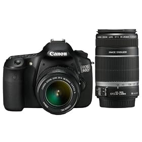 Canon EOS 60D - C�mara R�flex Digital 18 MP (Objetivo EF-S 18-55IS II + EF-S 55-250IS II)