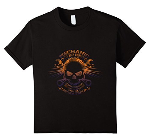 Kids Mechanic We The Willing For The Ungrateful Led By The Unknow 8 Black