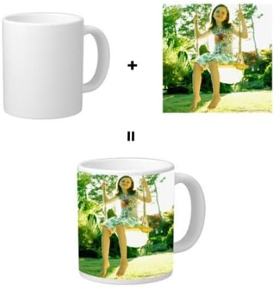 Custom Coffee Mug 11oz Personalized White Unique Classic Ceramic Funny Mug Travel Add Your Text, Picture or Name Customizable Gift for Family Friends Colleagues