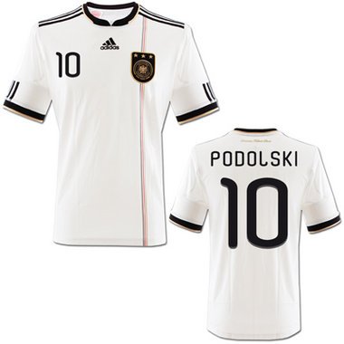 DFB Lukas Podolski Trikot Home 2010, Größe: L