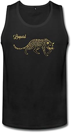 Leopard Men Comfortable Tshirt Vest Top