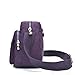 Tiny Chou Lightweight Waterproof Nylon Shoulder Bag Compact Crossbody Messenger Bag with Pockets