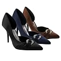 Anne Michelle by Journee Rhinestone Accent Heels