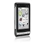 High Quality RUBBER FEEL Black Snap-On Cover Hard Crystal Case Cell Phone Protector for LG DARE / 9700