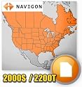 MAPS for NAVIGON 2000S 2200T USA/CANADA Q2 2009