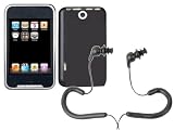 GSI MP4/MP3 8 GB Player with Camera, Voice Recorder, USB Portable, 2.8-inch Touchscreen, Bilingual + Pyle Waterproof Marine Headphones/Earbuds