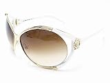 Roberto Cavalli - New Roberto Cavalli Taigete 369S 369-S D26 White/Gold Sunglasses 66-13-120