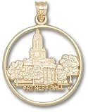 Baylor Bears Solid 10K Gold Patneff Hall Pendant