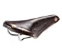 Brooks Saddles Team Professional Alpe D'Huez Bicycle Saddle (Men's, Chrome Rails, Antique Brown)