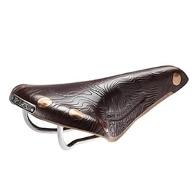 Buy Brooks Saddles Team Professional Alpe D'Huez Bicycle Saddle (Mens, Chrome Rails, Antique Brown)