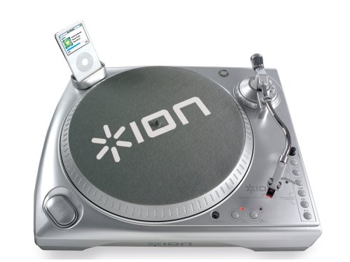 ION USB Turntable with Universal Dock for iPod